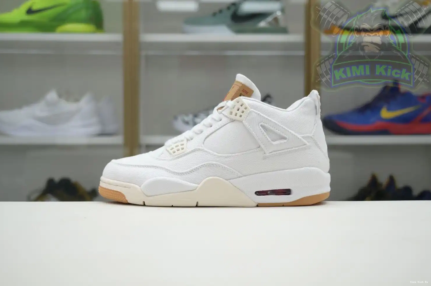 levis (levis Kimikick white Air 4 Jordan Jordan tag) 0813